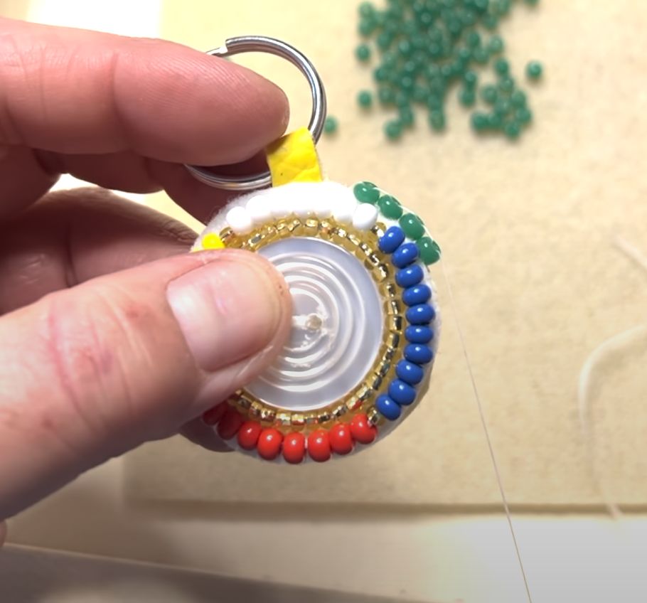 Finishing Beadwork Edge